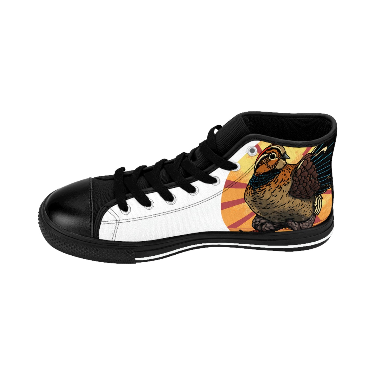 Women's Classic Sneakers - Fist of the Quail
