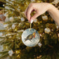 Saucy Sand Grouse Luxurious Christmas Glass Ornament