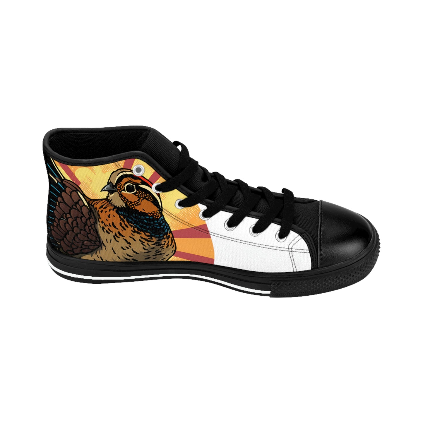 Men's Classic Sneakers - Fist of the Quail